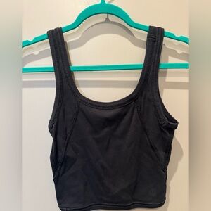 lululemon athletica Black Crop Top